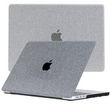 MacBook Pro 16 inch (2021-2026) cover hoes Glitter Zilver