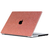 MacBook Pro 16 inch (2021-2026) cover hoes Glitter Rose Goud