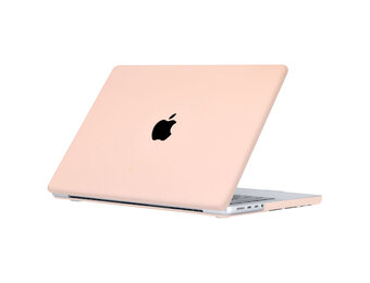 Lunso MacBook Pro 16 inch M1/M2 (2021-2023) cover hoes - case - Candy Pink