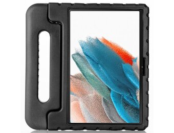 EVA Schokbestendige Kidsproof hoes met handvat  - Samsung Galaxy Tab A8 (2021) - Zwart
