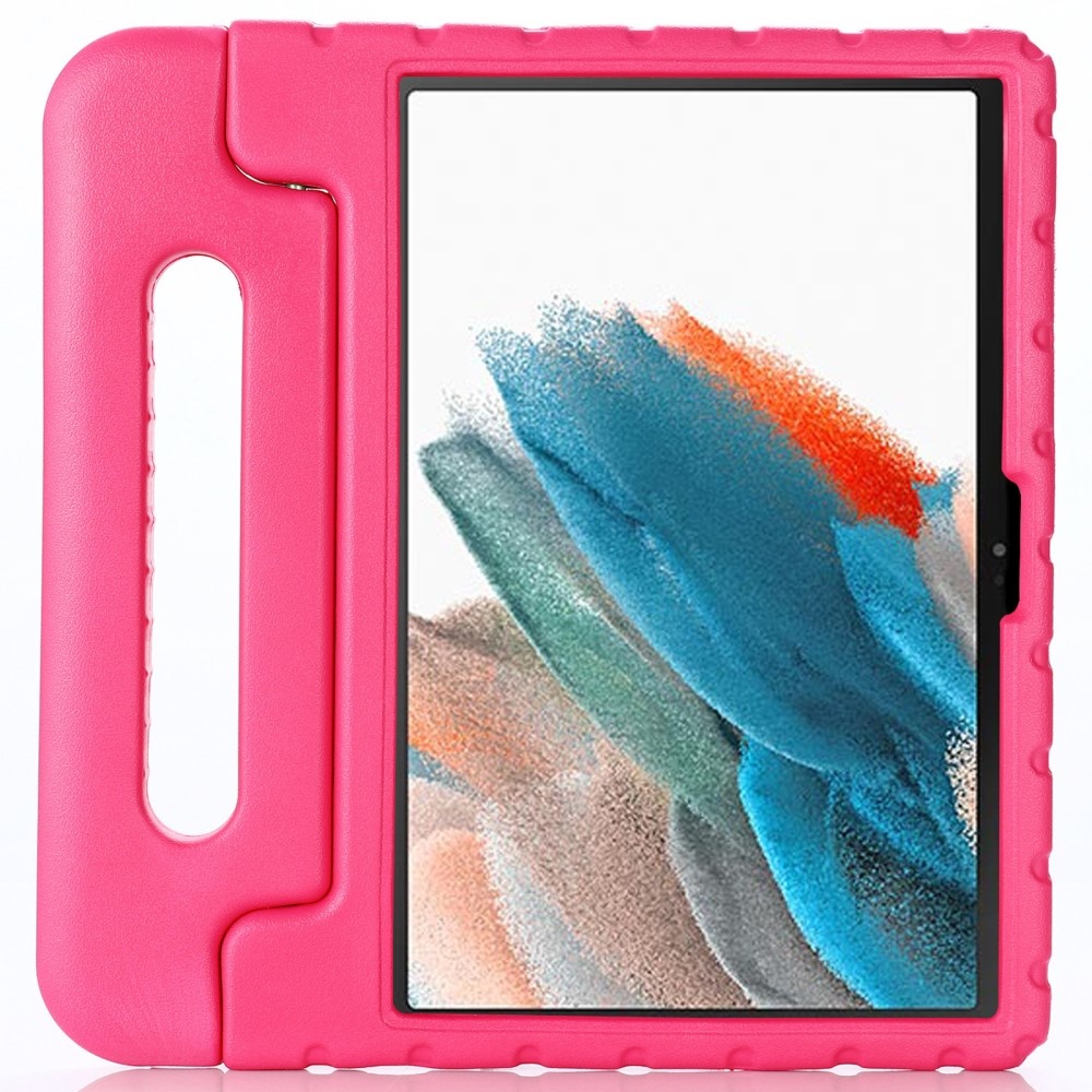 Samsung Galaxy Tab A8 (2021) EVA Schokbestendige Kidsproof hoes met handvat Roze