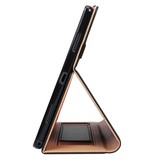 Samsung Galaxy Tab A8 (2021) Luxe stand flip sleepcover hoes Zwart