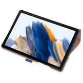 Samsung Galaxy Tab A8 (2021) Luxe stand flip sleepcover hoes Blauw