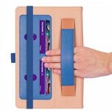 Samsung Galaxy Tab A8 (2021) Luxe stand flip sleepcover hoes Blauw