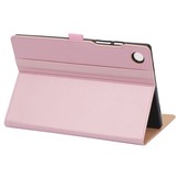 Samsung Galaxy Tab A8 (2021) Luxe stand flip sleepcover hoes Rose Goud