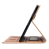 Samsung Galaxy Tab A8 (2021) Luxe stand flip sleepcover hoes Bruin