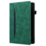 Samsung Galaxy Tab S7 en Samsung Galaxy Tab S8 Luxe stand flip sleepcover hoes Groen