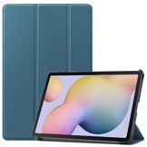Samsung Galaxy Tab S7 en Samsung Galaxy Tab S8 sleepcover 3-Vouw hoes Groen