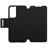 Samsung Galaxy S22 Plus Strada Case wallet hoes Zwart