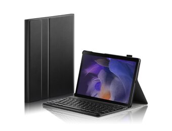 Lunso - Afneembare Keyboard Hoes - Samsung Galaxy Tab A8 (2021) - Zwart