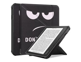 Lunso -  Origami sleepcover hoes - Kobo Sage - Don't Touch