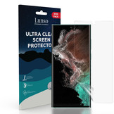 Samsung Galaxy S22 Ultra (2 stuks) Duo Pack Beschermfolie, Full Covered Screen Protector inclusief bevestiging tool