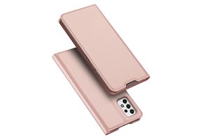 Dux Ducis - Slim bookcase hoes - Samsung Galaxy A53 5G - Rose Goud