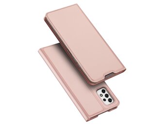 Dux Ducis - Slim bookcase hoes - Samsung Galaxy A53 5G - Rose Goud