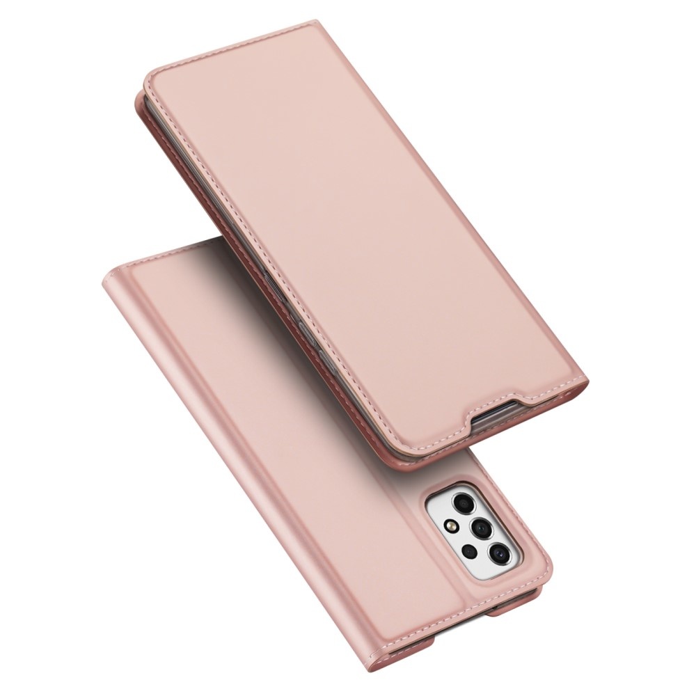 Samsung Galaxy A53 5G Slim bookcase hoes Rose Goud