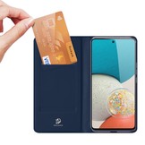 Samsung Galaxy A53 5G Slim bookcase hoes Blauw