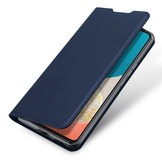 Samsung Galaxy A53 5G Slim bookcase hoes Blauw