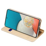 Samsung Galaxy A53 5G Slim bookcase hoes Goud