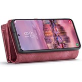 Samsung Galaxy S22 Plus Vintage 2 in 1 portemonnee hoes Rood