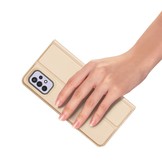 Samsung Galaxy A33 5G Slim bookcase hoes Goud