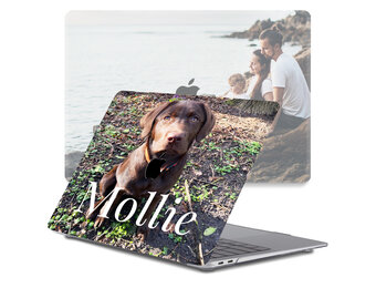 Maak je eigen MacBook Pro 13 inch M1/M2 (2020-2022) hoesje - Apple uitsparing