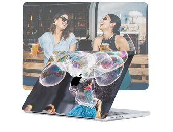 Maak je eigen MacBook Pro 14 inch (2021-2024) hoesje - Apple uitsparing