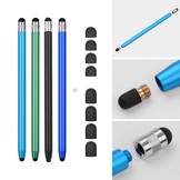 4 stuks stylus touchscreen pennetjes Gemixte kleuren voor Smartphones, Tablets en E-readers