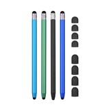 4 stuks stylus touchscreen pennetjes Gemixte kleuren voor Smartphones, Tablets en E-readers