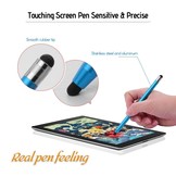 4 stuks stylus touchscreen pennetjes Gemixte kleuren voor Smartphones, Tablets en E-readers