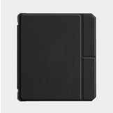 Kobo Libra 2 (7 inch) Vegan saffiano leren sleepcover hoes Zwart