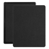 Kobo Aura edition 1 (6 inch) Vegan saffiano leren sleepcover hoes Zwart