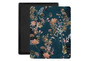 Lunso - Kobo Aura edition 1 (6 inch) - Vegan saffiano leren sleepcover hoes - Urban Park