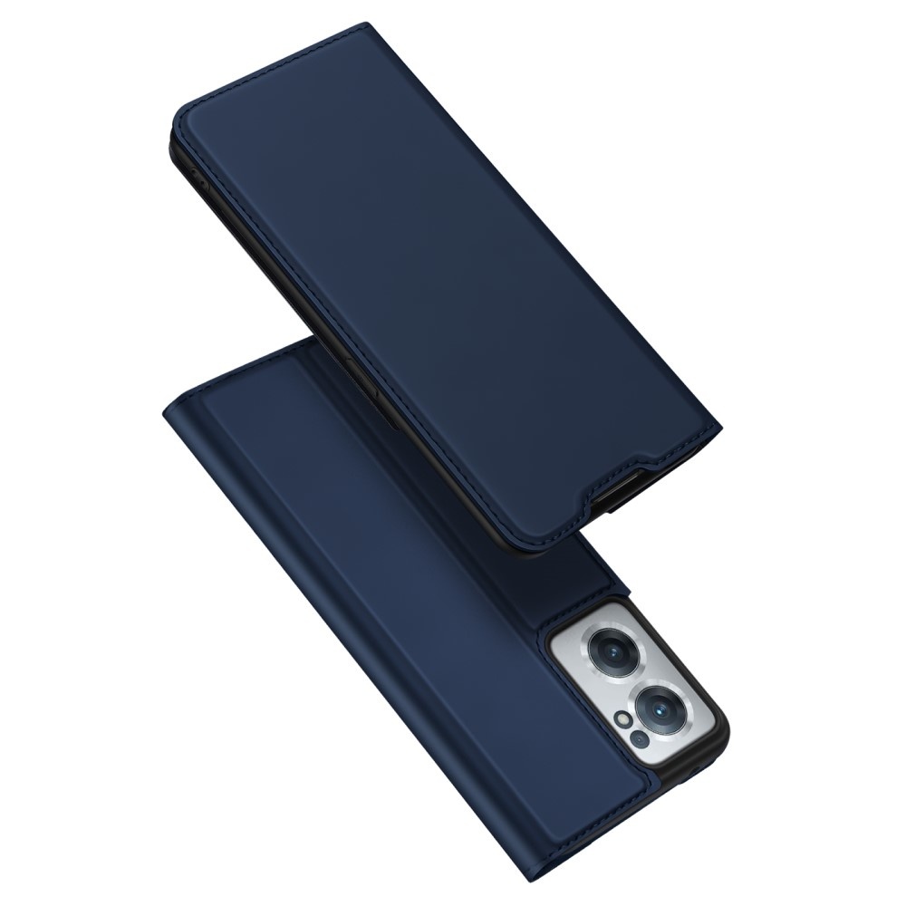 Dux Ducis - Slim bookcase hoes - OnePlus Nord CE 2 - Blauw