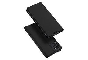 Dux Ducis - Slim bookcase hoes - Motorola Moto G200 - Zwart