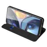 Motorola Moto G200 Slim Bookcase hoes Zwart