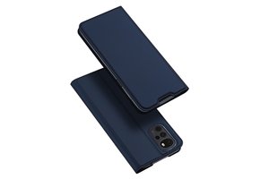 Dux Ducis - Slim bookcase hoes - Motorola Moto G200 - Blauw