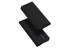 Dux Ducis - Slim bookcase hoes - Motorola Moto G52 - Zwart