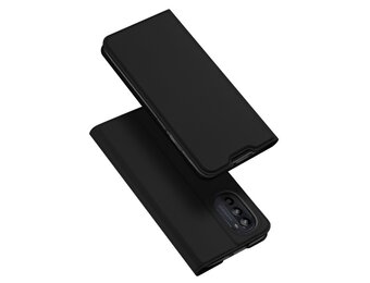 Dux Ducis - Slim bookcase hoes - Motorola Moto G52 - Zwart