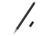Lunso - 2-in-1 stylus pen - Precisiewerk tot normaal gebruik - Zwart