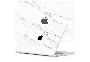Lunso MacBook Pro 14 inch (2021-2026) cover hoes - case - Marble Vana