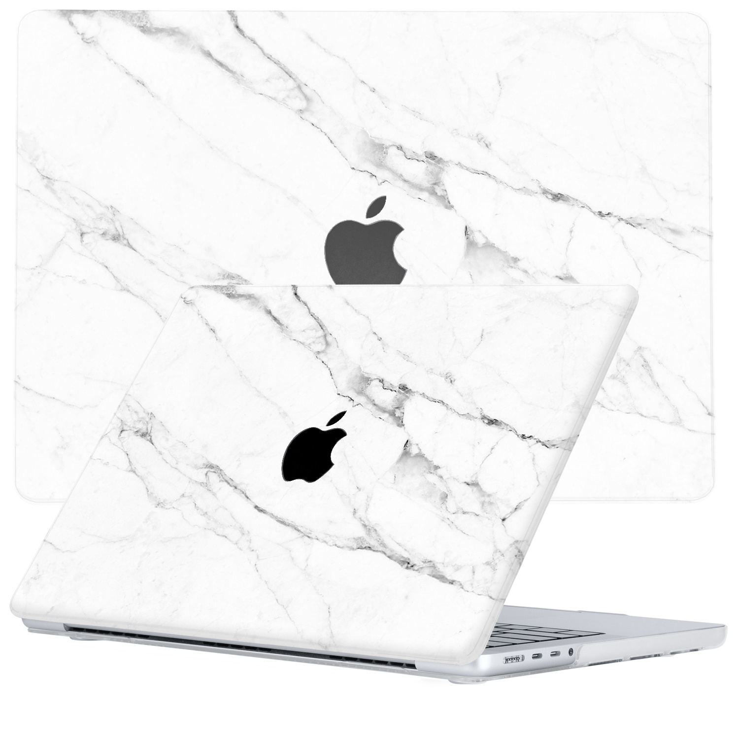 Lunso - cover hoes - MacBook Pro 14 inch (2021) - Marble Vana
