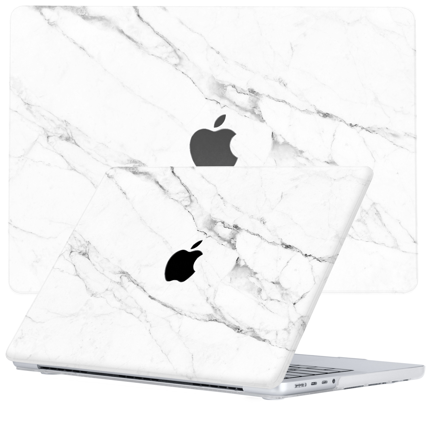 MacBook Pro 14 inch (2021-2023) cover beschermhoes Marble Vana