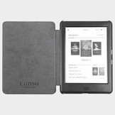 Kobo Glo, Kobo Glo HD en Kobo Touch 2.0 (6 inch) Vegan saffiano leren sleepcover hoes Marble Magnus