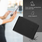 Kobo Glo, Kobo Glo HD en Kobo Touch 2.0 (6 inch) Vegan saffiano leren sleepcover hoes Marble Magnus