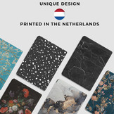 Kobo Glo, Kobo Glo HD en Kobo Touch 2.0 (6 inch) Vegan saffiano leren sleepcover hoes Marble Shire