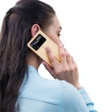 Xiaomi Poco X4 Pro 5G Slim Bookcase hoes Goud