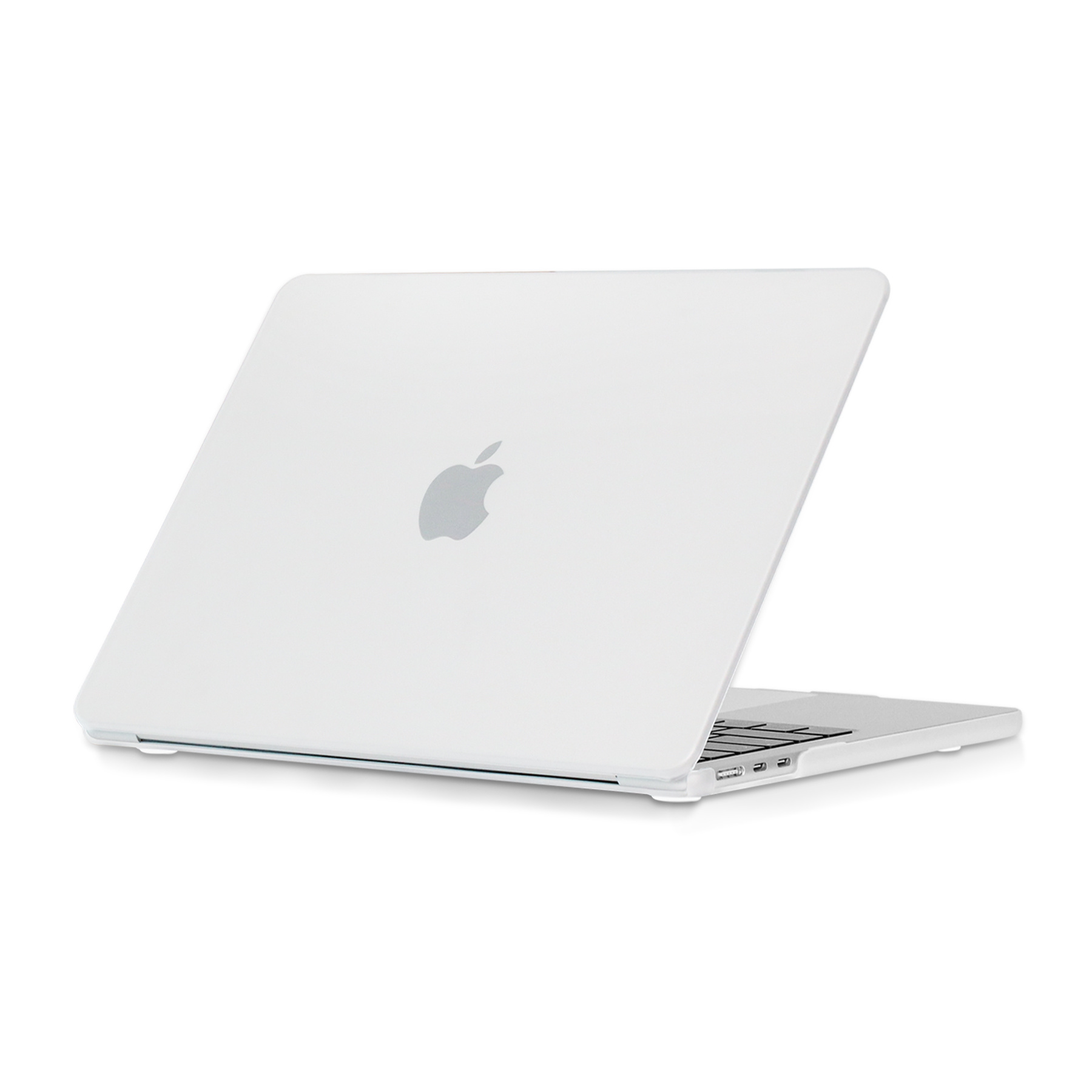 Lunso - cover hoes - MacBook Air 13 inch M2 (2022) - Mat Transparant