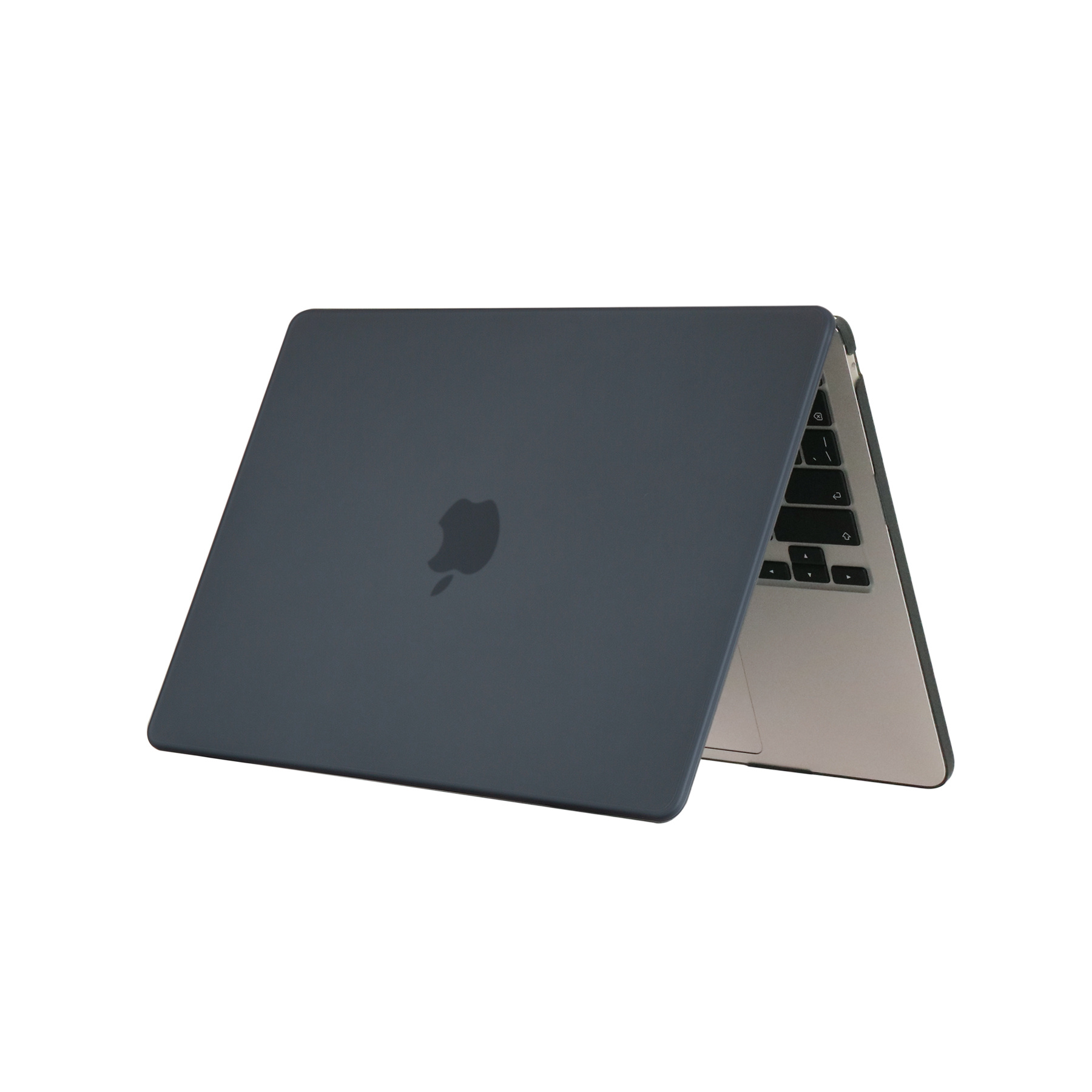 MacBook Air 13 inch M2 (2022) cover beschermhoes Mat Zwart