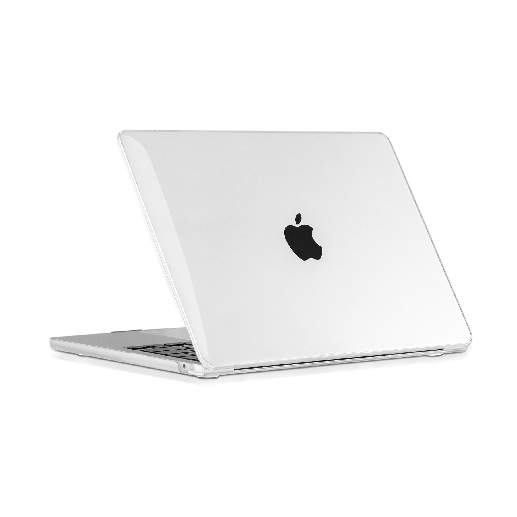 MacBook Air 13 inch M2 (2022) cover beschermhoes Glanzend Transparant