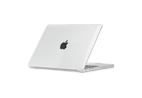 Lunso MacBook Air 13 inch (2022-2026) cover hoes - case - Glanzend Transparant